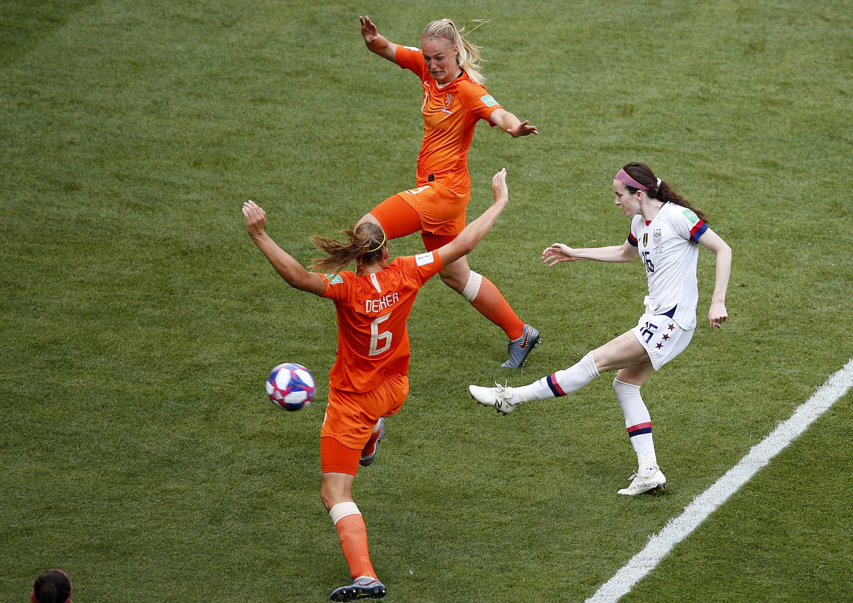 APTOPIX France US Netherlands WWCup Soccer